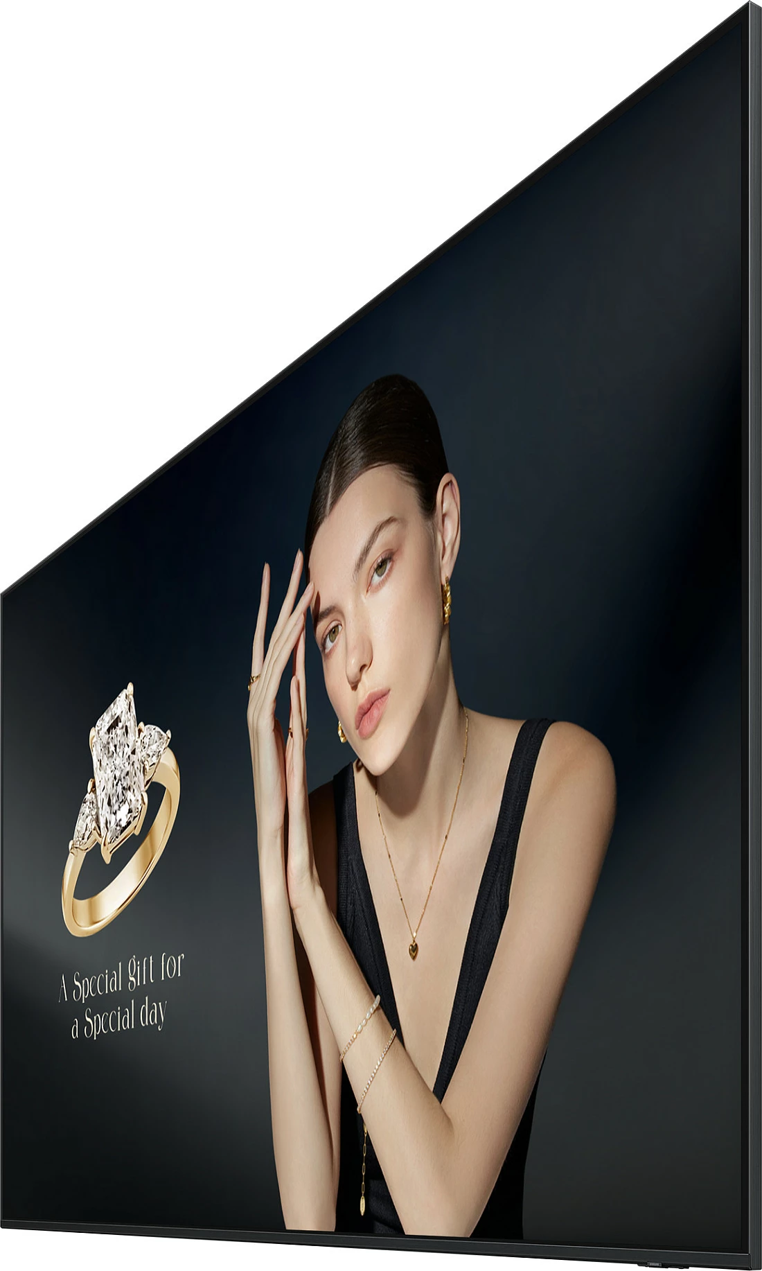 Ekran digital signage Samsung QH115F-X, 115", 4K UHD, LCD, 1000 nits, Wi‑Fi/Bluetooth