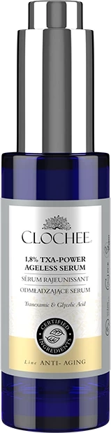 Serum për fytyrë për femra Clochee 1.8% TXA-Power Anti-Aging, 30ml