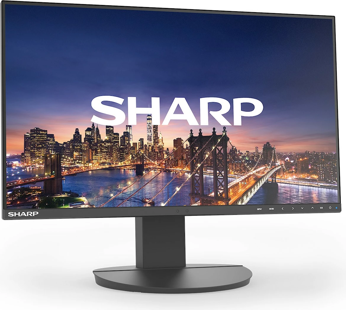 Monitor Sharp MultiSync EA271F 27" FHD IPS 75Hz me altoparlantë, i zi