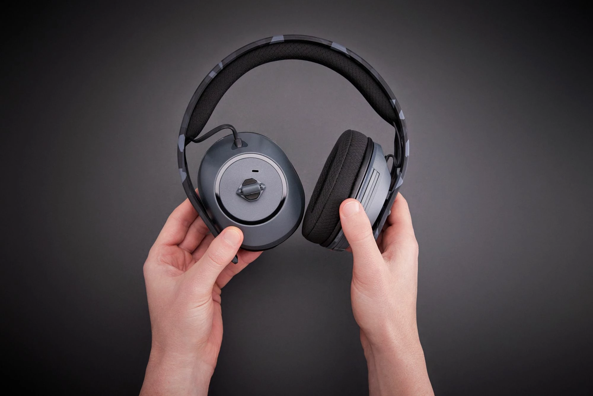 Kufje gaming Nacon RIG 600 Pro HX, wireless, over-ear, surround sound, Bluetooth 5.1/2.4GHz USB-C, 40mm, mikrofon me anulim zhurme, e zeza