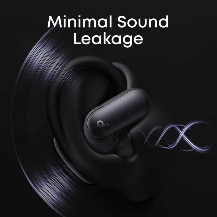 Kufje ANKER Soundcore AeroFit 2 Pro, Open-Ear/ANC, Hi-Res Audio LDAC, zezë