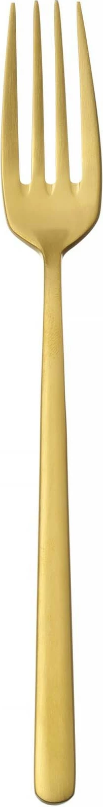 Pirun tavoline OVE Amarone Gold 213 mm, çelik inox 18/10, trashësi 4 mm, set 12 copë, ngjyrë ari