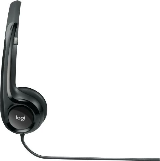 Kufje me mikrofon Logitech H390 USB (981-000406), kabllo 2 m, të zeza