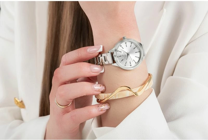 Orë dore femrash Giewont GW2720-B1, argjend