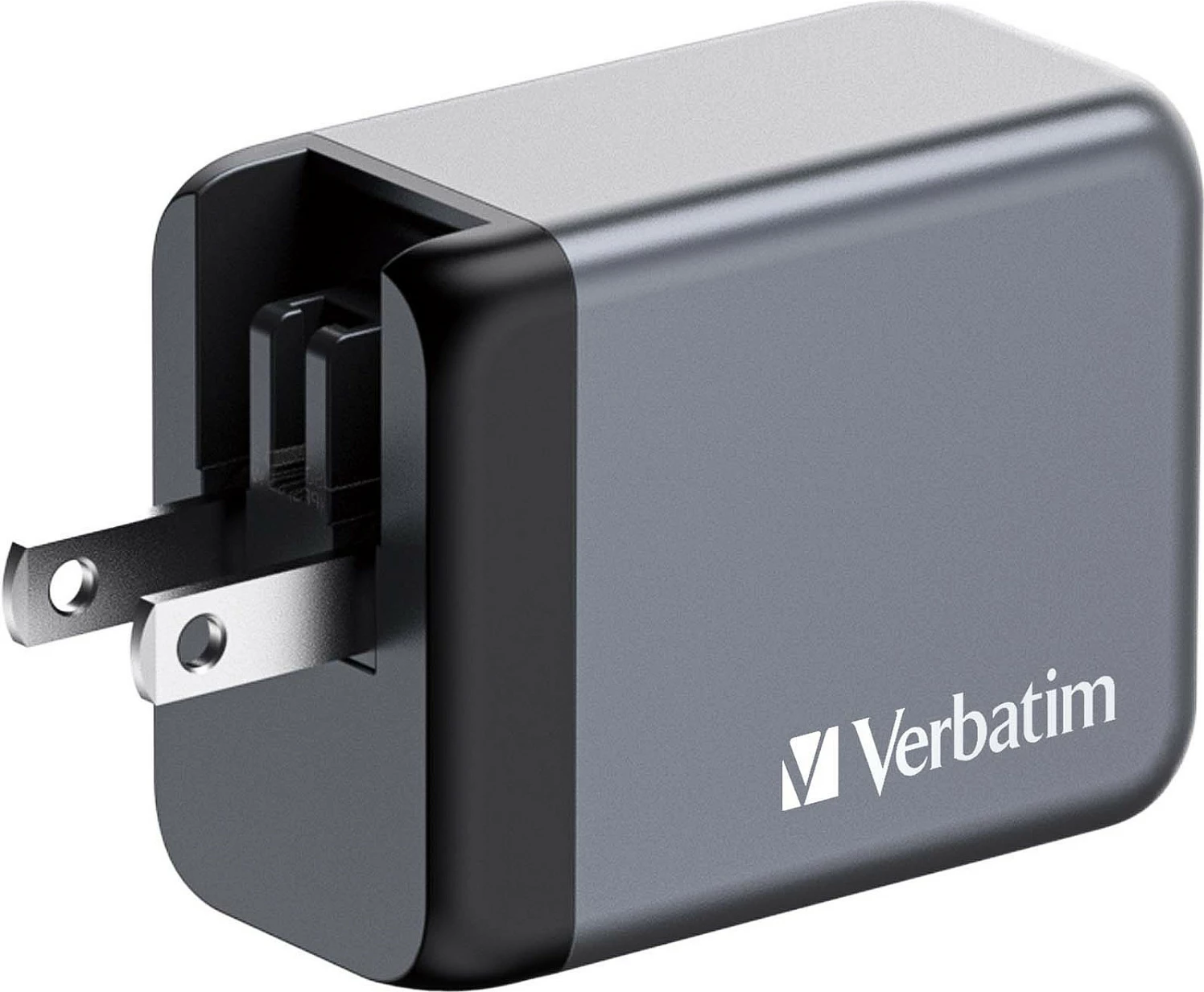 Karikues muri Verbatim GNC-65 GaN, 65W, 2x USB-C PD (PPS) + 1x USB-A QC 3.0, EU/UK/US, zi/gri