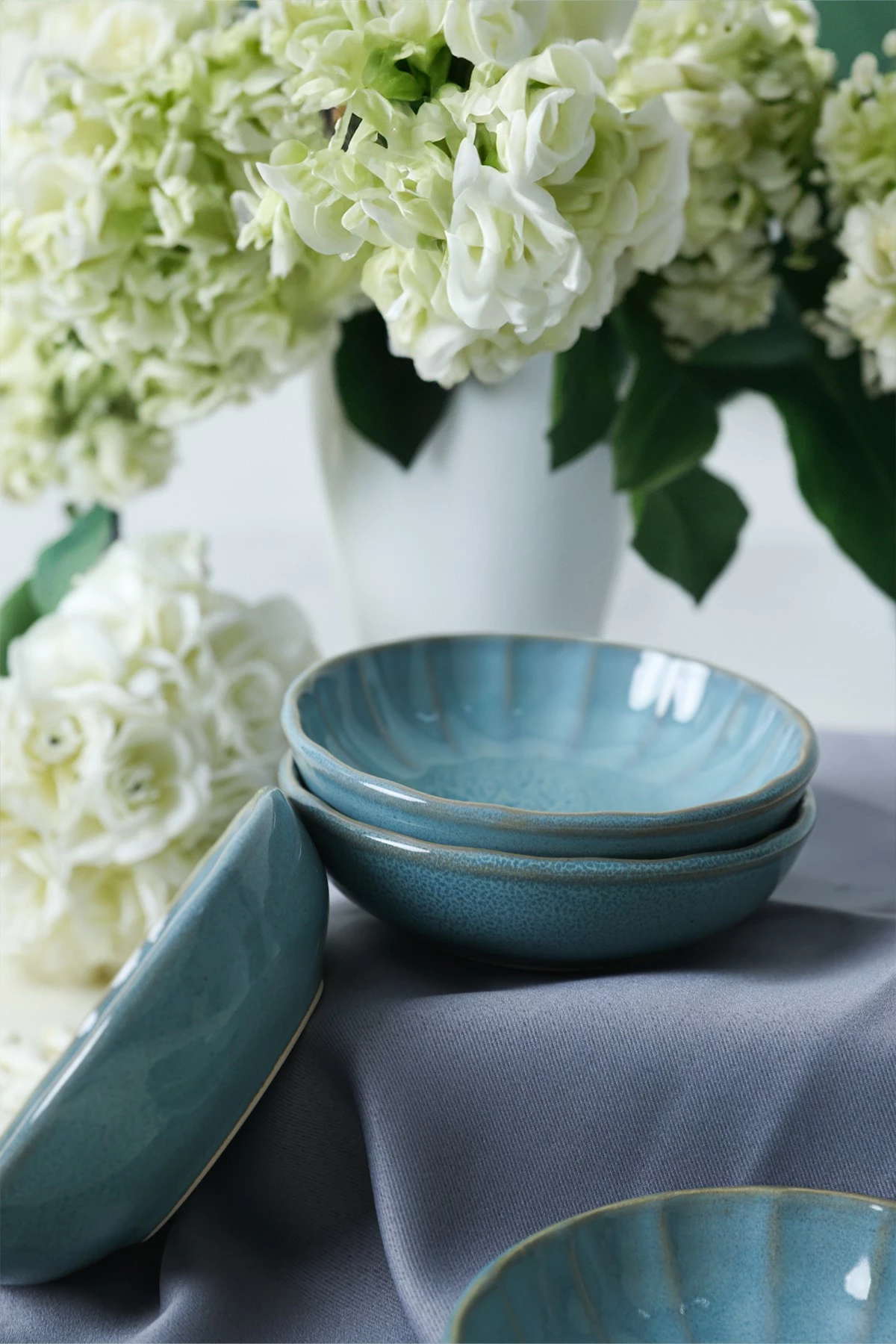Set pjatash për meze (6 copë), Hermia Concept, ngjyrë turquoise, X00019038