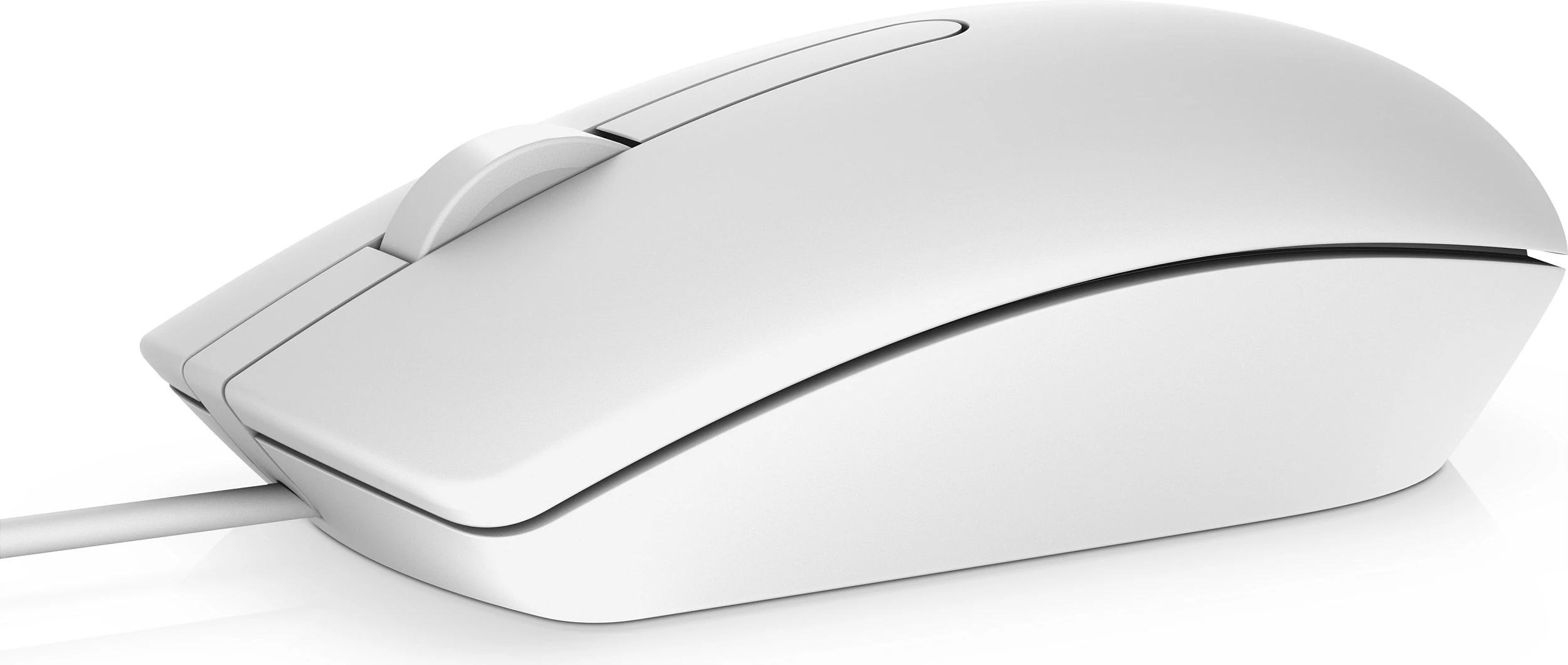 Maus me kabllo Dell MS116, USB-A, 1000 DPI, i bardhë