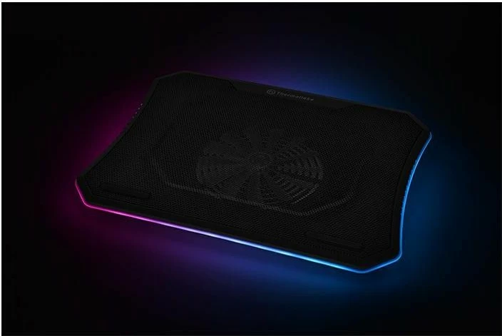 Mbajtëse ftohëse për laptop Thermaltake Massive 20 RGB CL-N014-PL20SW-A, deri 19\", 1x200mm, e zezë
