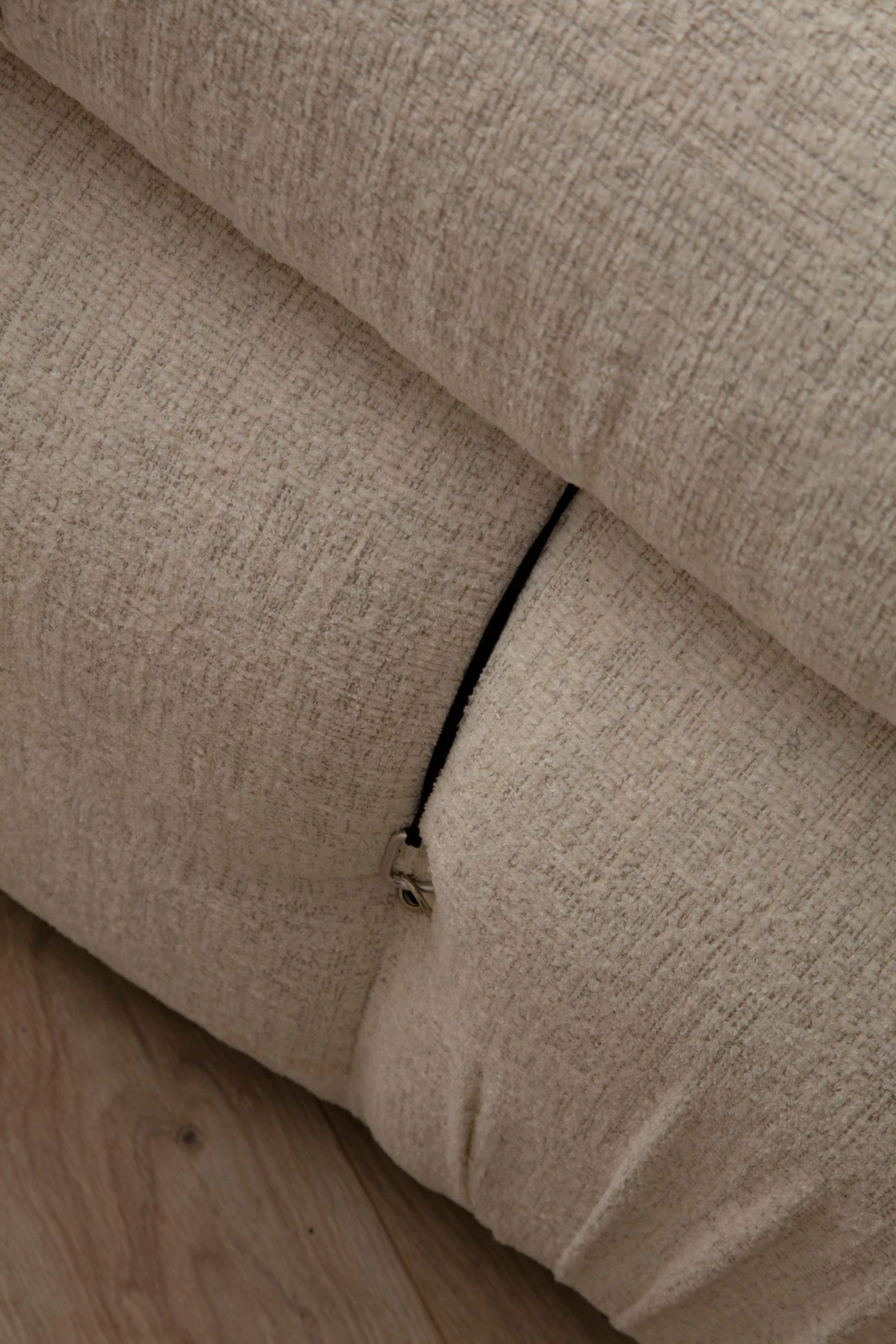 Kauç 3 vendësh Bubble, krem, Atelier del Sofa