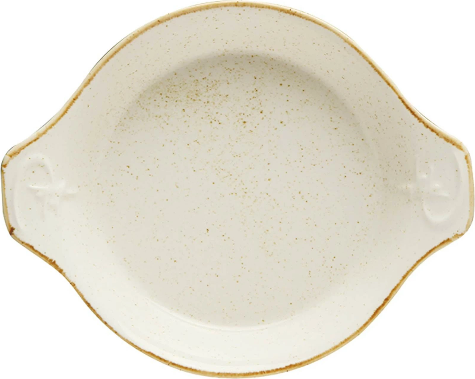 Tavë pjekjeje porcelani Porland Seasons Sand 900 ml ø210 mm, krem, set 6 copë