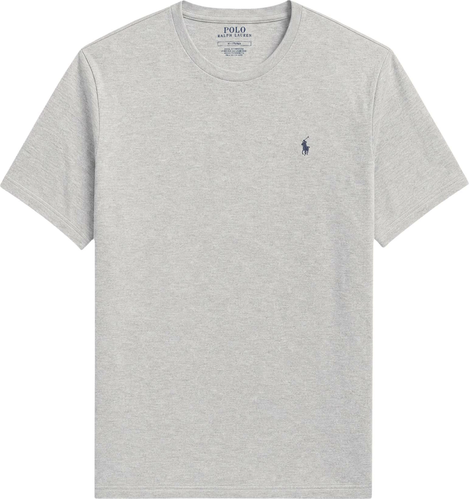 Maicë për meshkuj Ralph Lauren S/S Crew Sleep Top, gri [Madhësia: XXL]