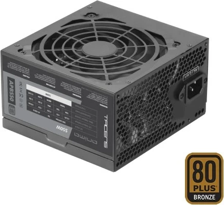 Furnizues energjie TACENS APB550B, 550 W, 20+4 pin ATX, i zi
