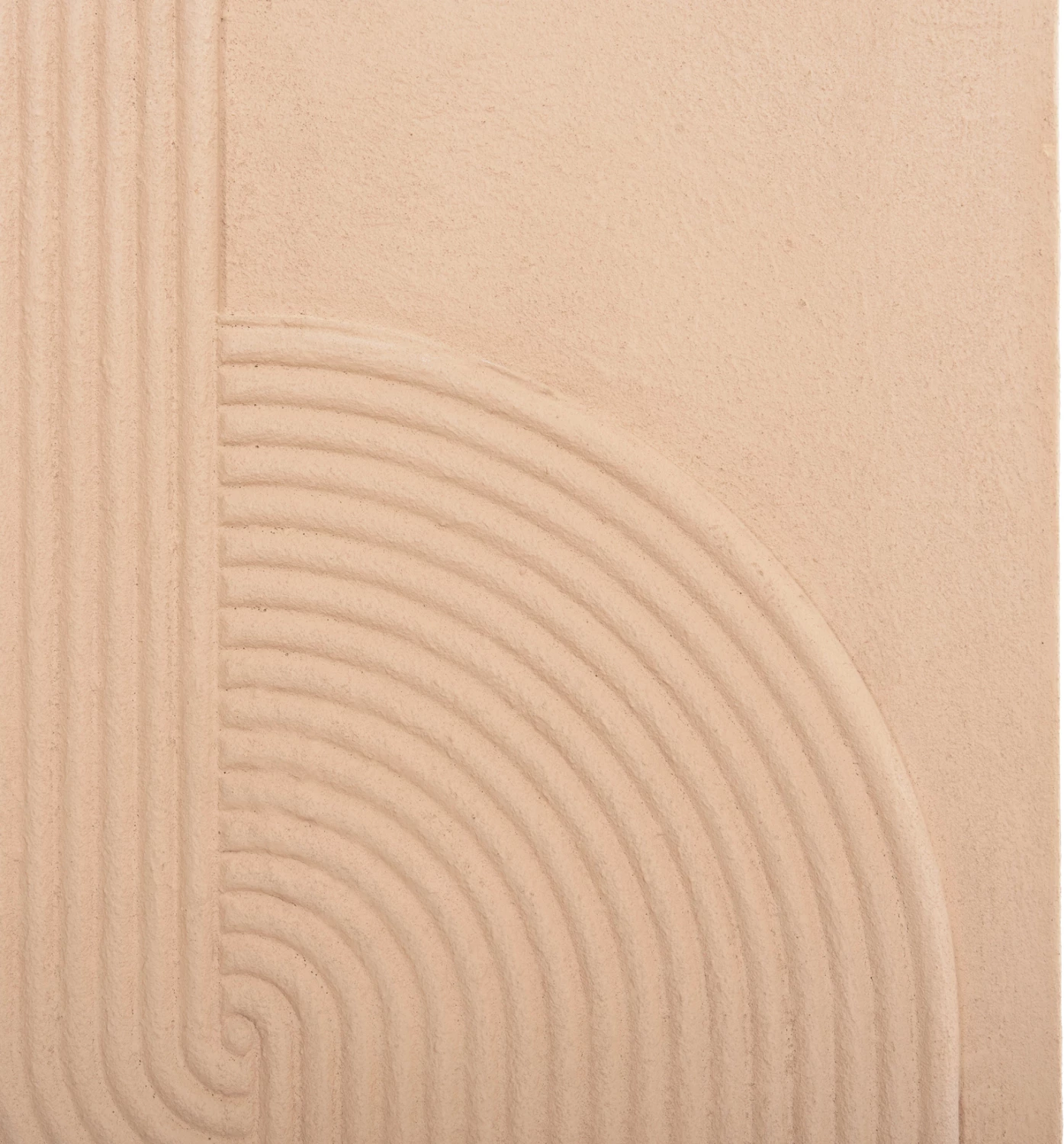 Panel dekorativ për mur, seri Santorini, ngjyrë bezhë, FH4521, 60x4x80 cm