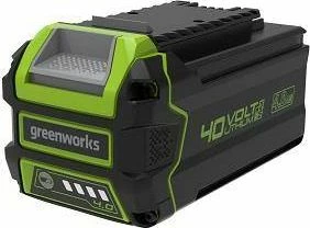 Bateri Greenworks G40B4 40V 4Ah Li-Ion, zi/jeshile