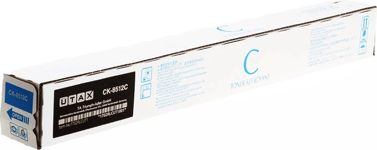 Toner, Utax CK-8512C 1T02RLCUT0 rendiment 15000 faqe cyan