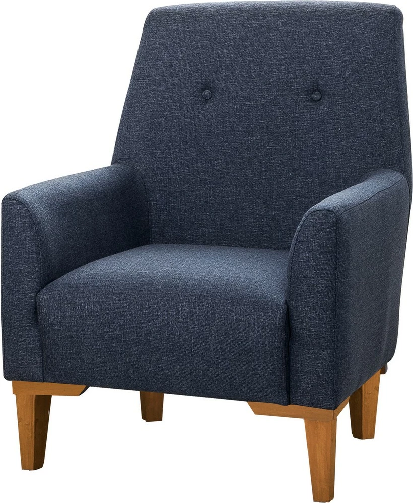 Set divanësh Atelier del Sofa, Vina, ngjyrë kaltër e errët, këmbë druri Atlantic Pine