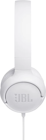 Kufje JBL Tune 500 (JBLT500WHT), me kabllo 3.5mm, mikrofon, Pure Bass, të bardha