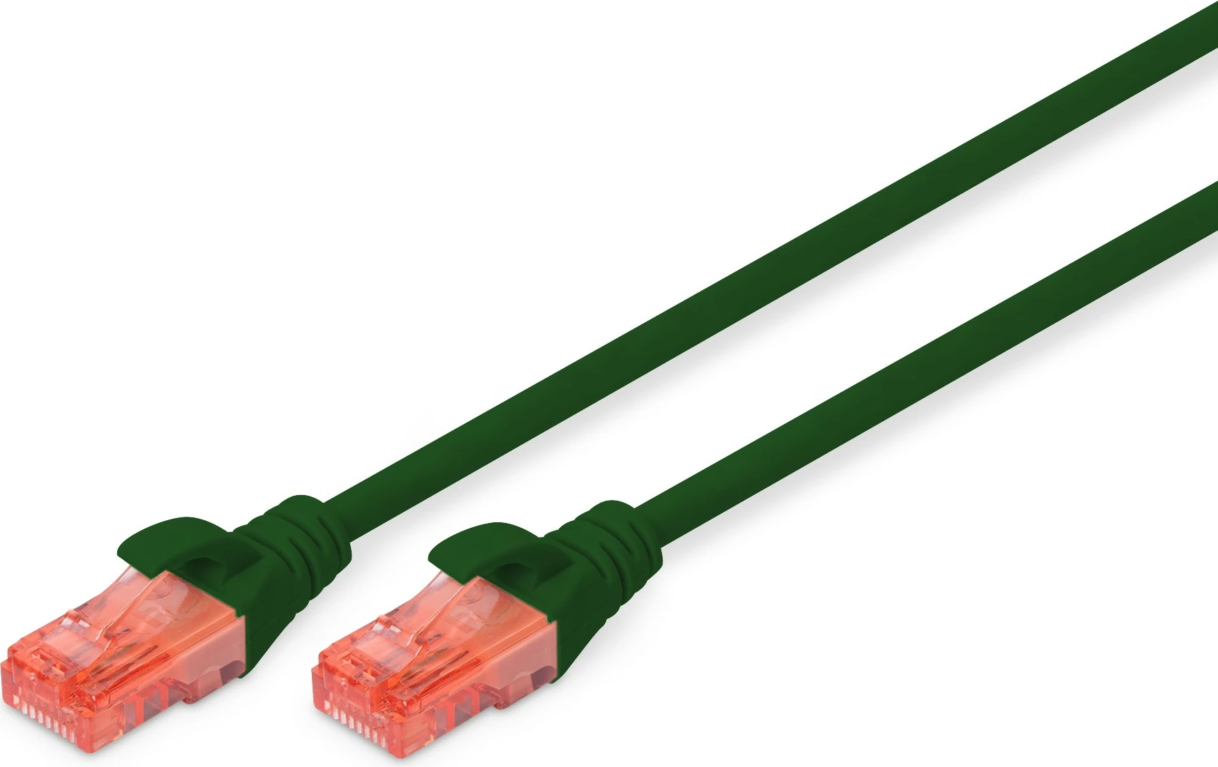 Kabëll rrjeti Digitus Cat6, 3m, U/UTP, LSZH, RJ-45, gjelbër