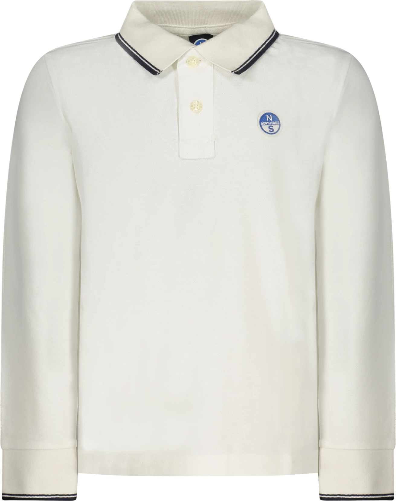 Maicë polo për djem NORTH SAILS, e bardhë