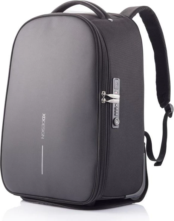 Çantë shpine me rrota XD Design Bobby Trolley, 24L, e zezë