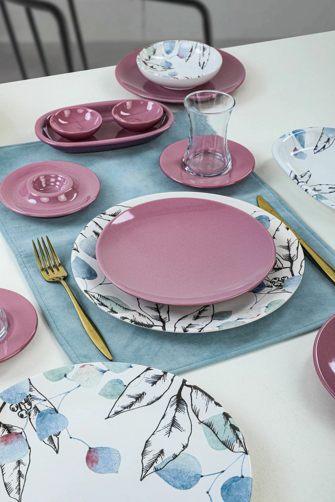 Set mëngjesi 50 pjesësh, Hermia Concept, TV087050F3X2AJ47100MAP0300