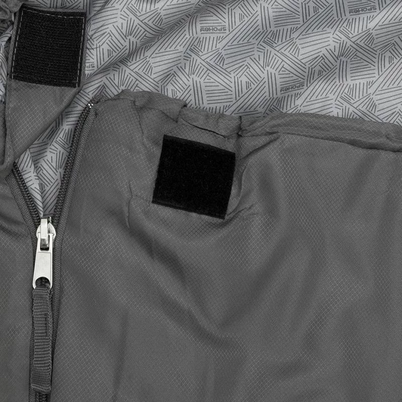 Thes gjumi Spokey, e zezë dhe e argjendtë