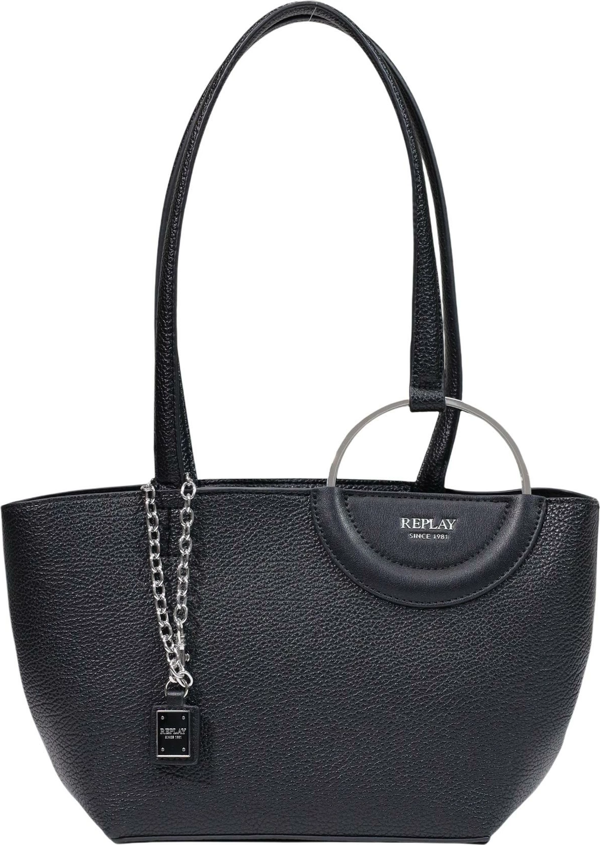 Çantë tote për femra Replay FW01C7.000.A7243S, e zezë