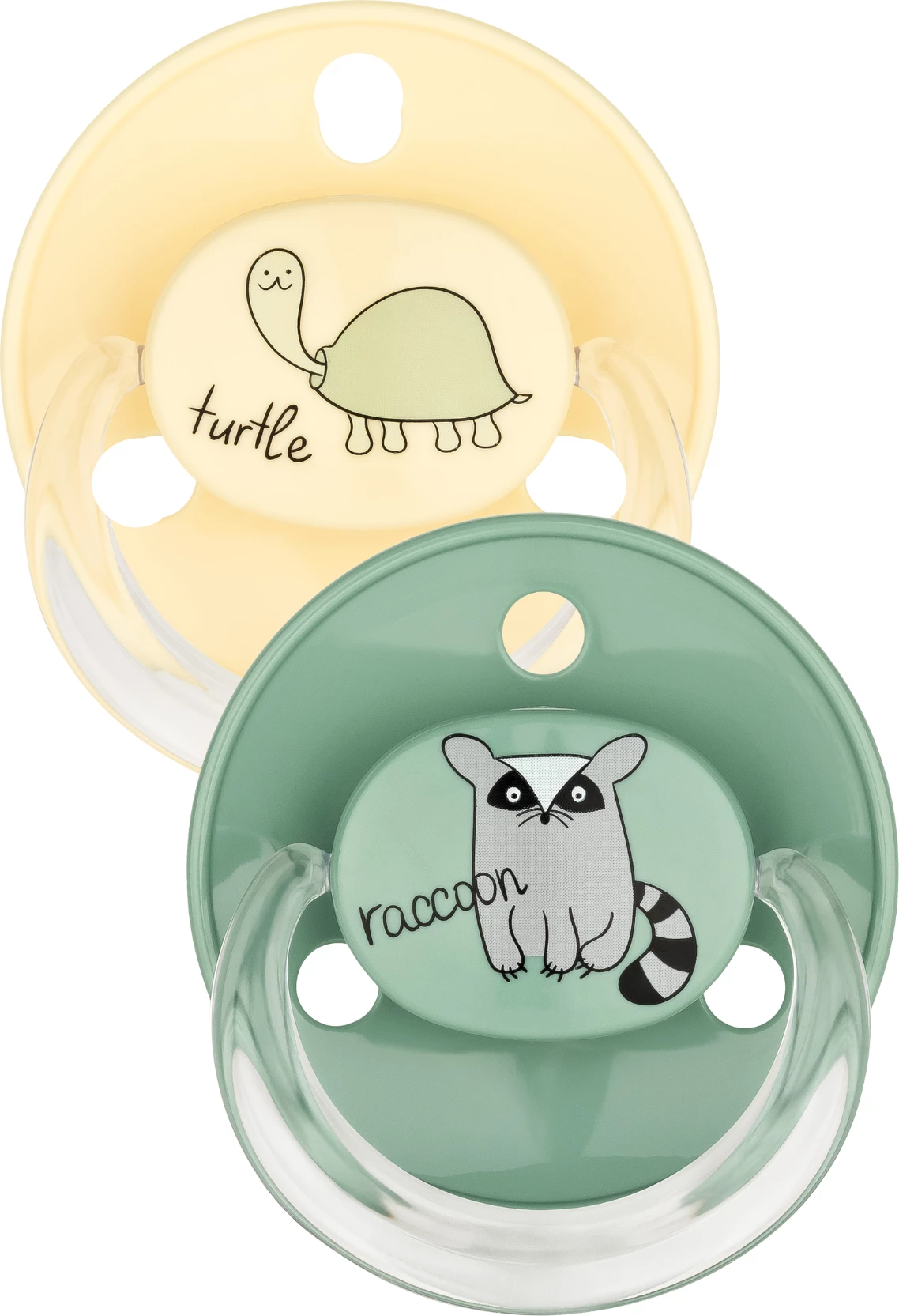 Mema të rrumbullakëta me kuti sterilizimi (0-24 muaj) Babynova, 2 copë