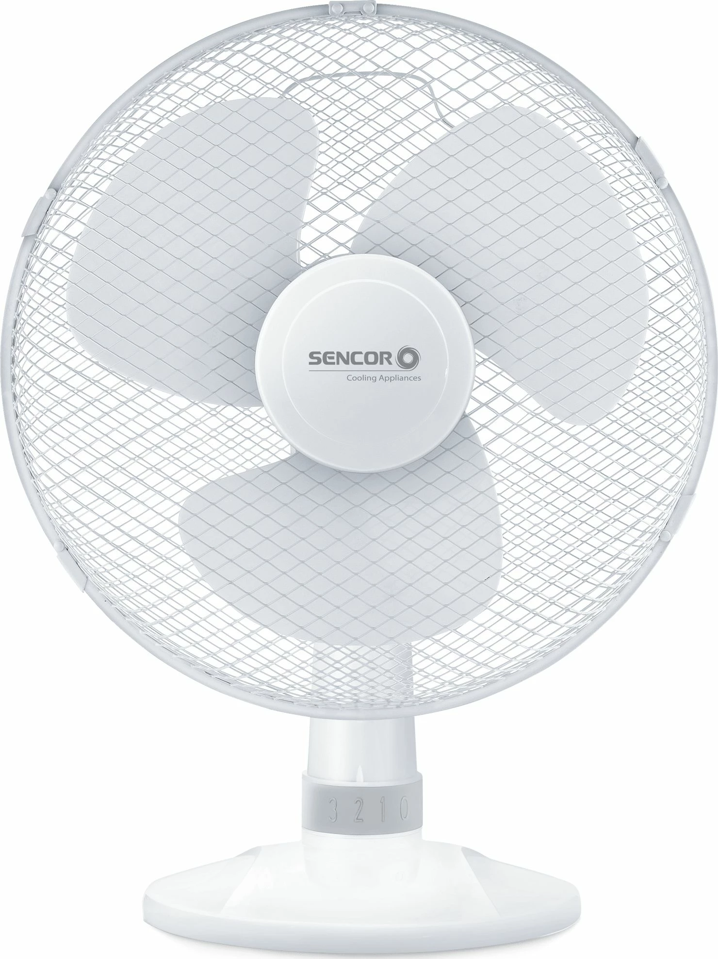 Ventilator tavoline Sencor SFE 3027WH 40W 3 shpejtësi 30 cm/35 cm i bardhë