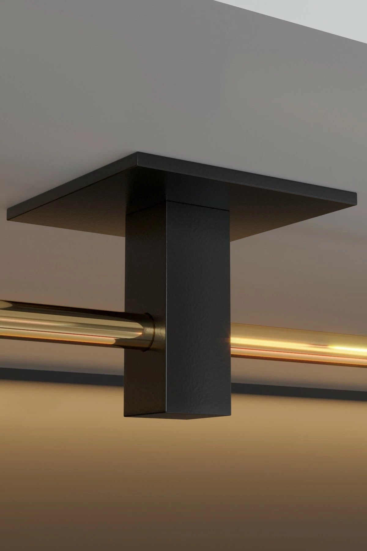 Mbajtës letre tualeti, ngjyrë ari, Aberto Design