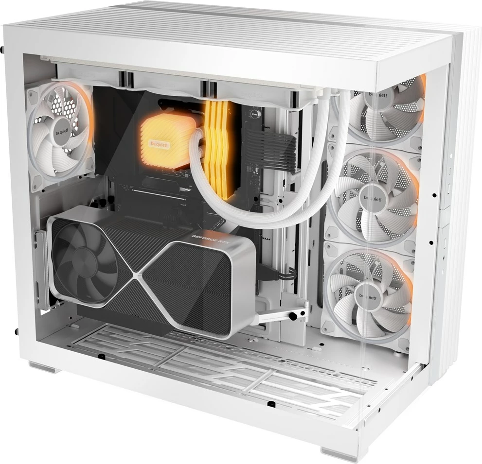 Ventilator për kasë kompjuteri BE QUIET! Light Wings 140 mm PWM Reverse, i bardhë