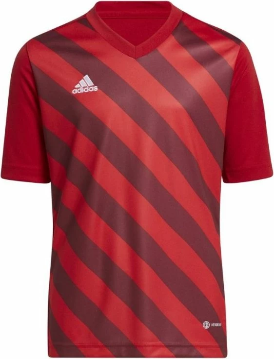 Fanellë futbolli për fëmijë adidas Entrada 22 Graphic, e kuqe