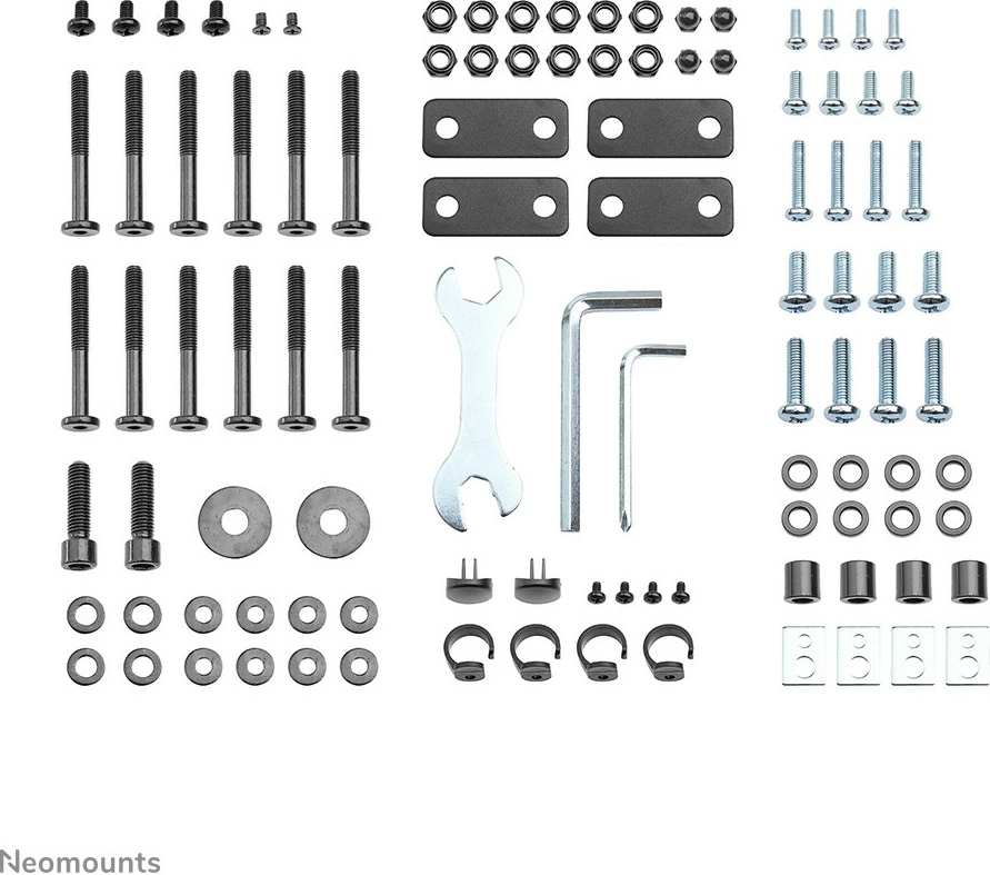 Karrocë portabile për TV Neomounts PLASMA-M1700E, deri 70", rregullim lartësie, ngjyrë e zezë