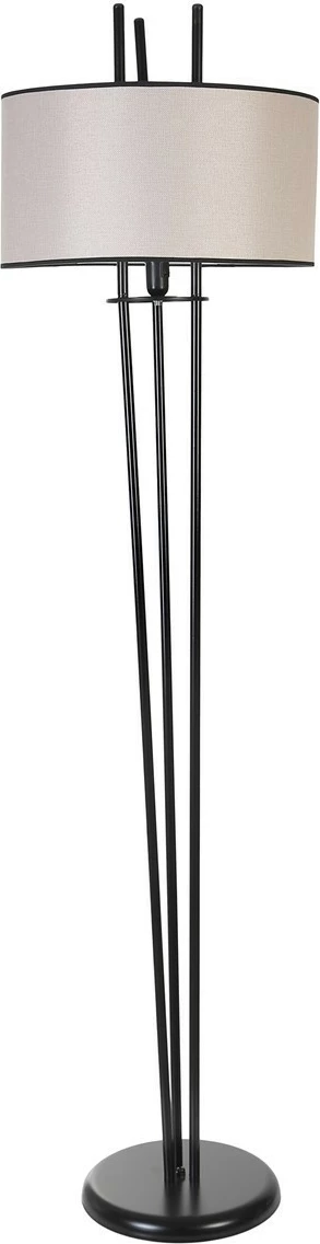 Llambë dyshemeje Opviq, 8822-10, gri dhe e zezë, 165cm