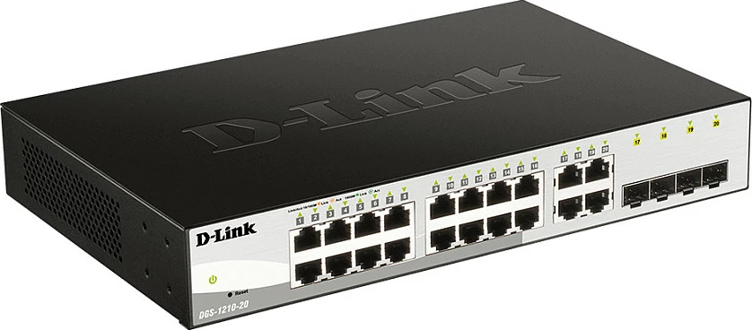 Switch D-Link DGS-1210-20, 20 porte, i zi