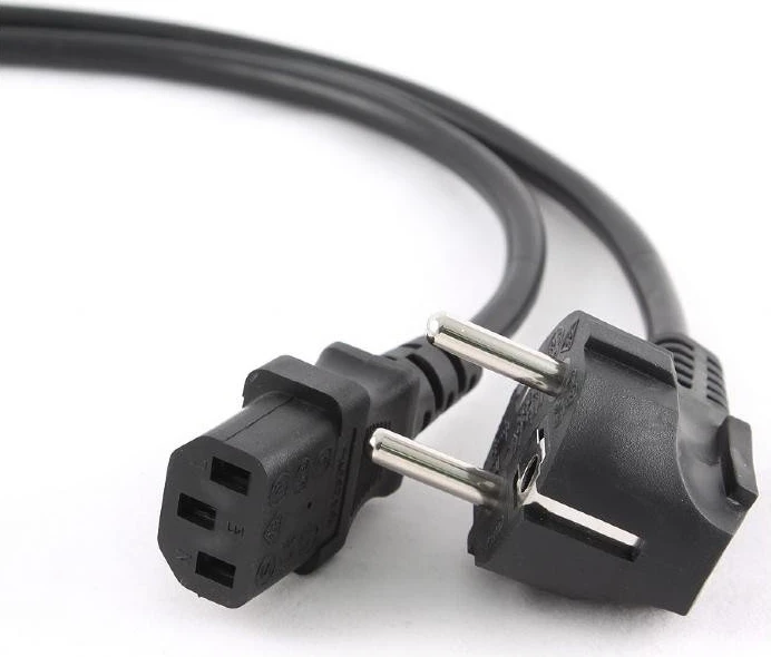 Kabllo furnizimi për kompjuter Gembird, 10m, ngjyrë e zezë