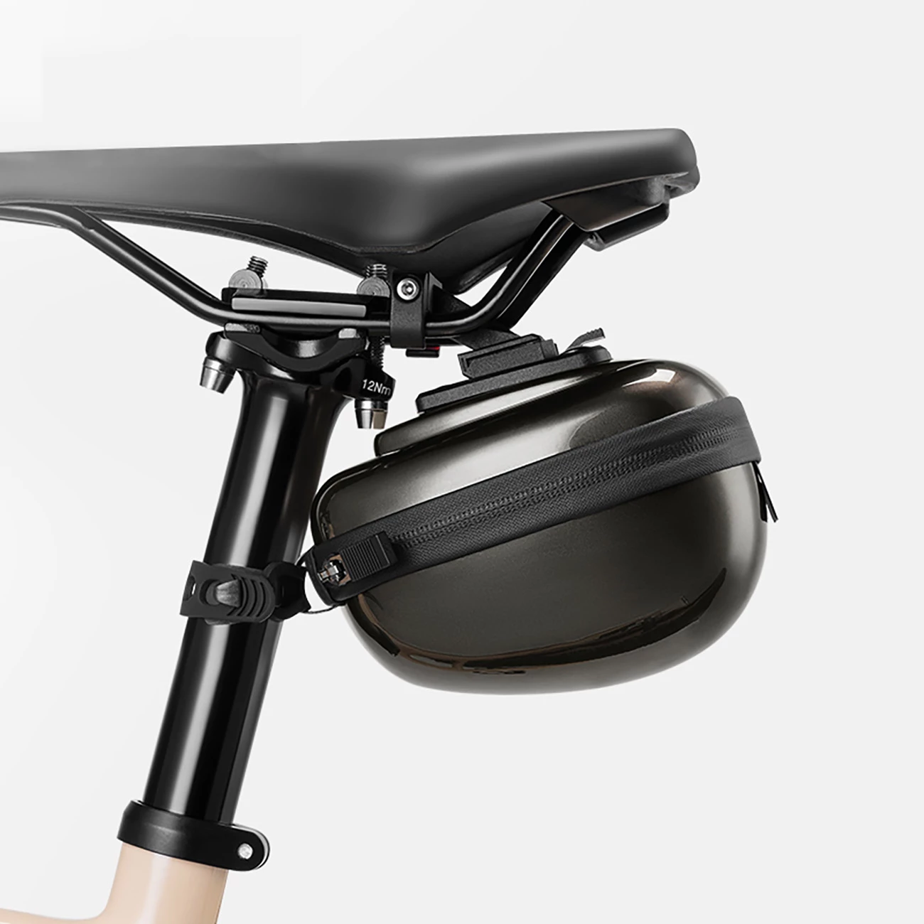 Çantë biçiklete Rockbros 3013007601, 0.4L, e zezë, hard shell