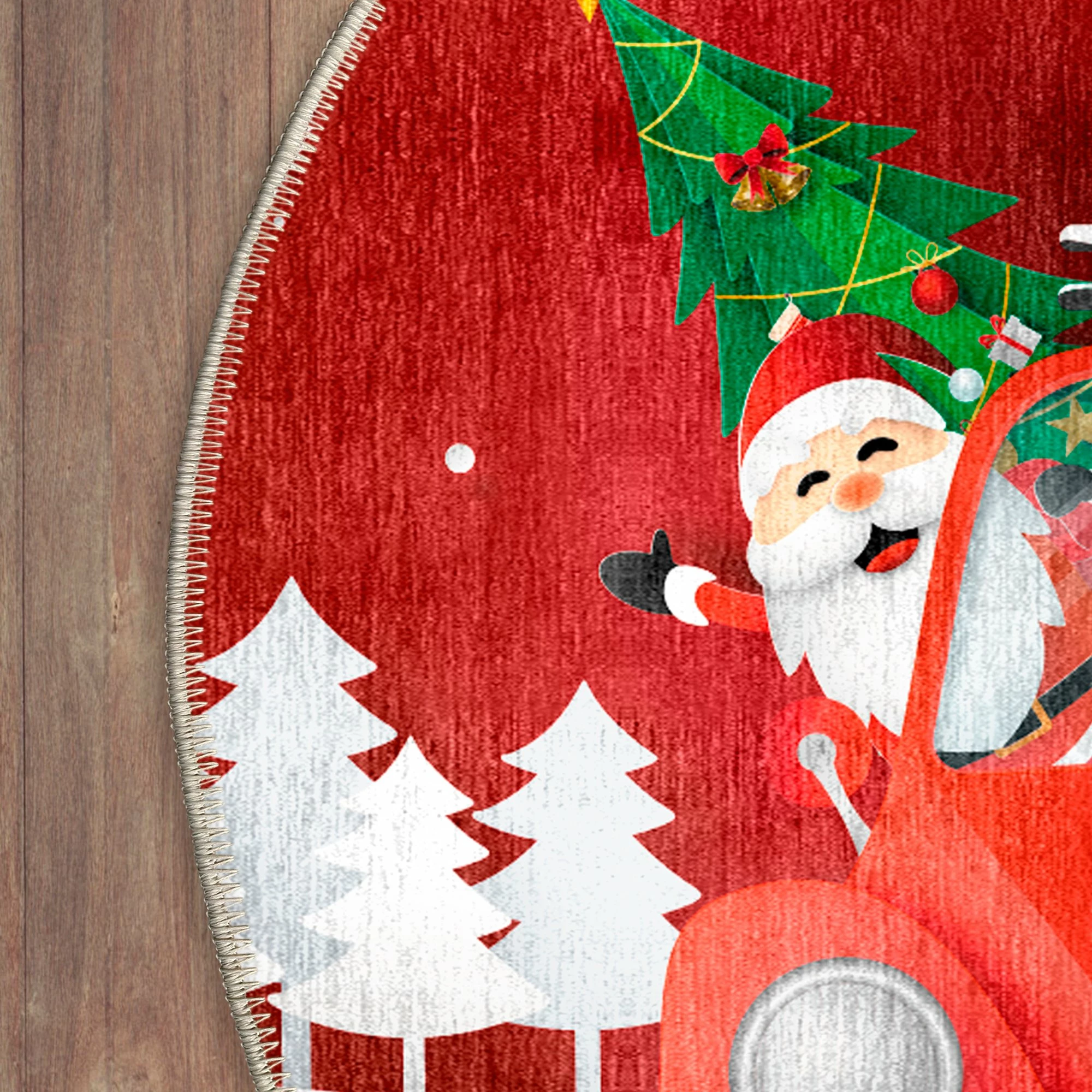 Qilim i rrumbullakët, shumëngjyrësh, Conceptum Hypnose, Woobtny0322, 120x120cm