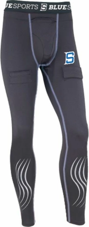 Pantallona sportive për fëmijë BLUESPORT, grafit