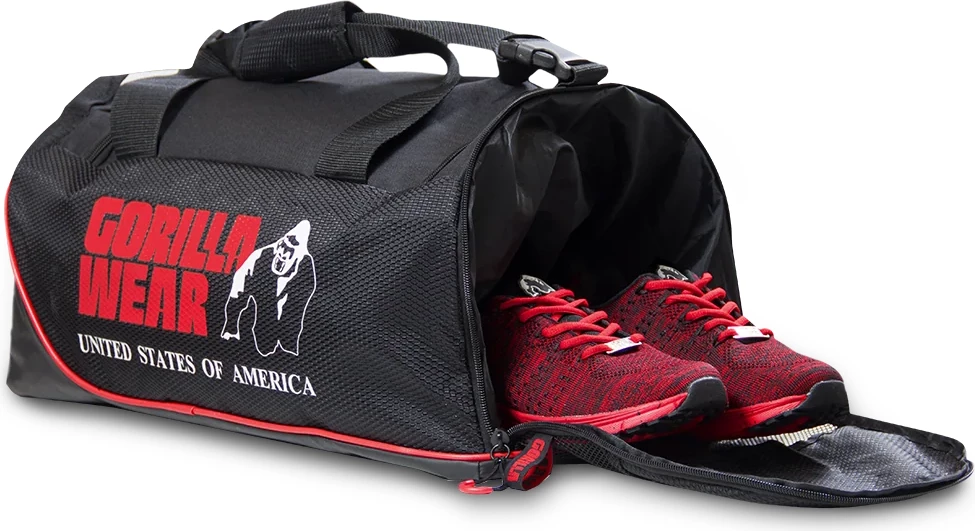 Jerome Gym Bag - Black/Red