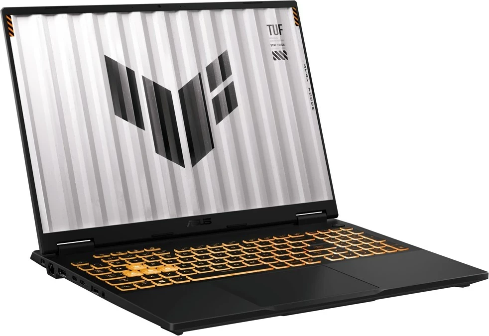 Laptop gaming ASUS TUF Gaming F16 FX608JH-I5165W, 16", Intel Core i5-13450HX, 16GB RAM, 512GB SSD, NVIDIA RTX 5050 8GB, Jaeger Gray