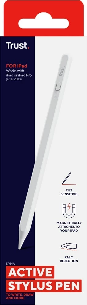 Stilus Trust Kyna, 13 g, Bardhë