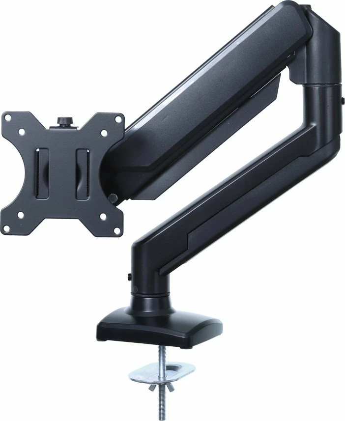 Mbajtëse tavoline për monitor Art UM-115 13\"-27\", VESA 75x75/100x100, gas spring, Pivot, e zezë