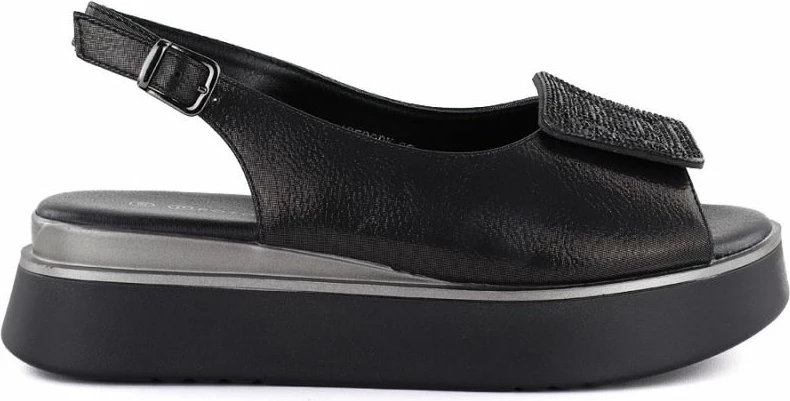 Sandale platformë Potocki SZ12590, të zeza