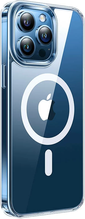 Mbështjellës Torras Diamond Clear-Mag për iPhone 15 Pro, transparent