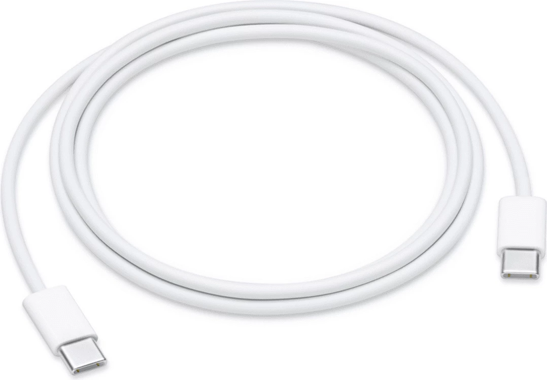 Kabllo USB-C në USB-C, Apple, MM093ZM/A, 1 m, e bardhë