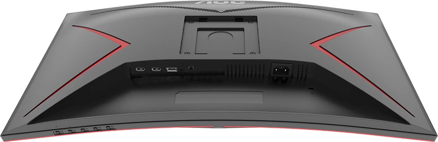 Monitor gaming AOC CU34G2XP 34\" i lakuar VA, UWQHD 3440x1440, 180Hz, 1ms, HDR400, FreeSync Premium, HDMI/DP, i zi-kuq