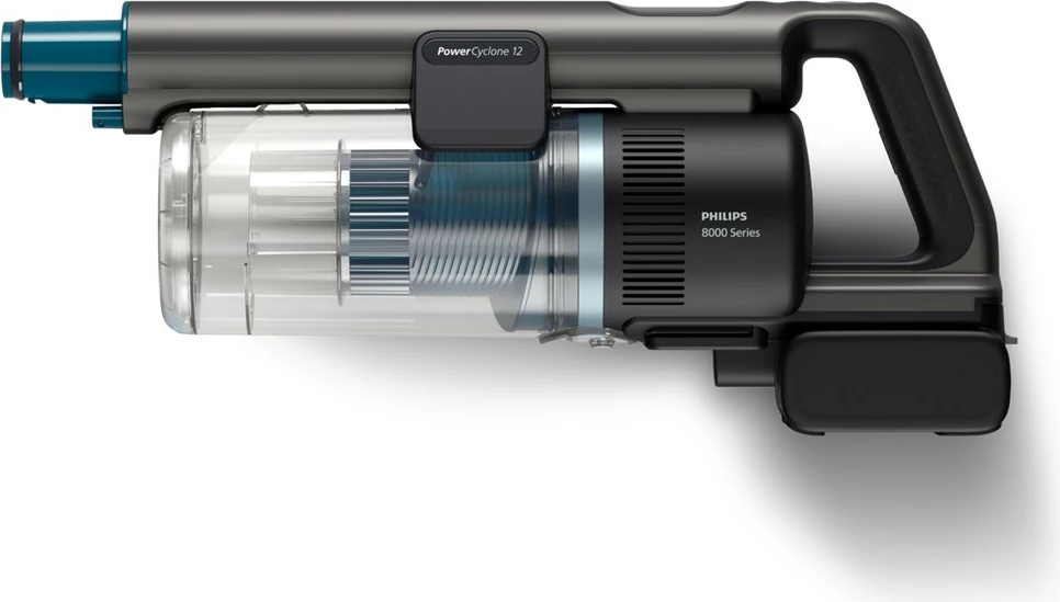 Fshesë elektrike Philips XC8057/01, pa kabllo, 0.6 L, Aqua, e zezë