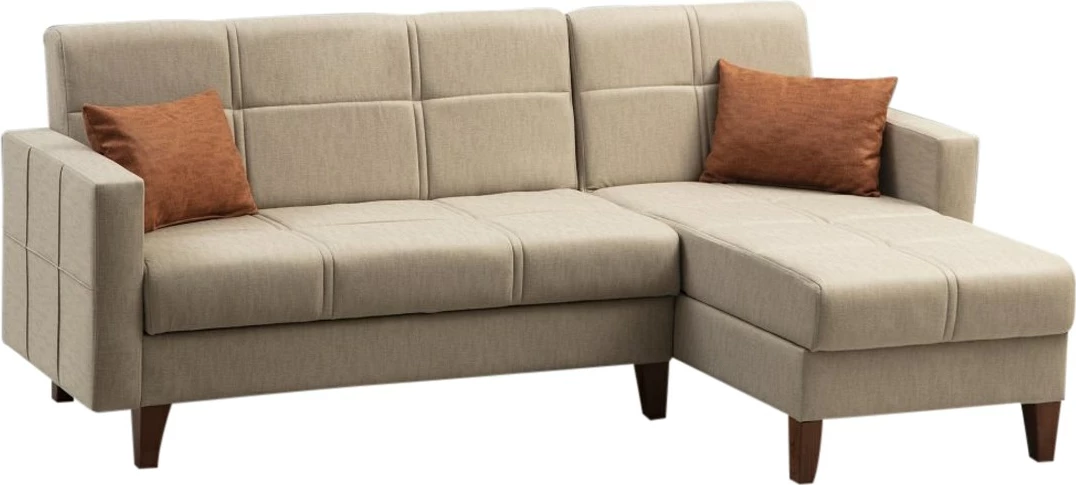 Kënd-sofë krevati Atelier del Sofa, Polya, bezhë