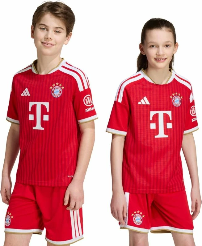 Fanellë futbolli për fëmijë adidas FC Bayern 26/27, e kuqe